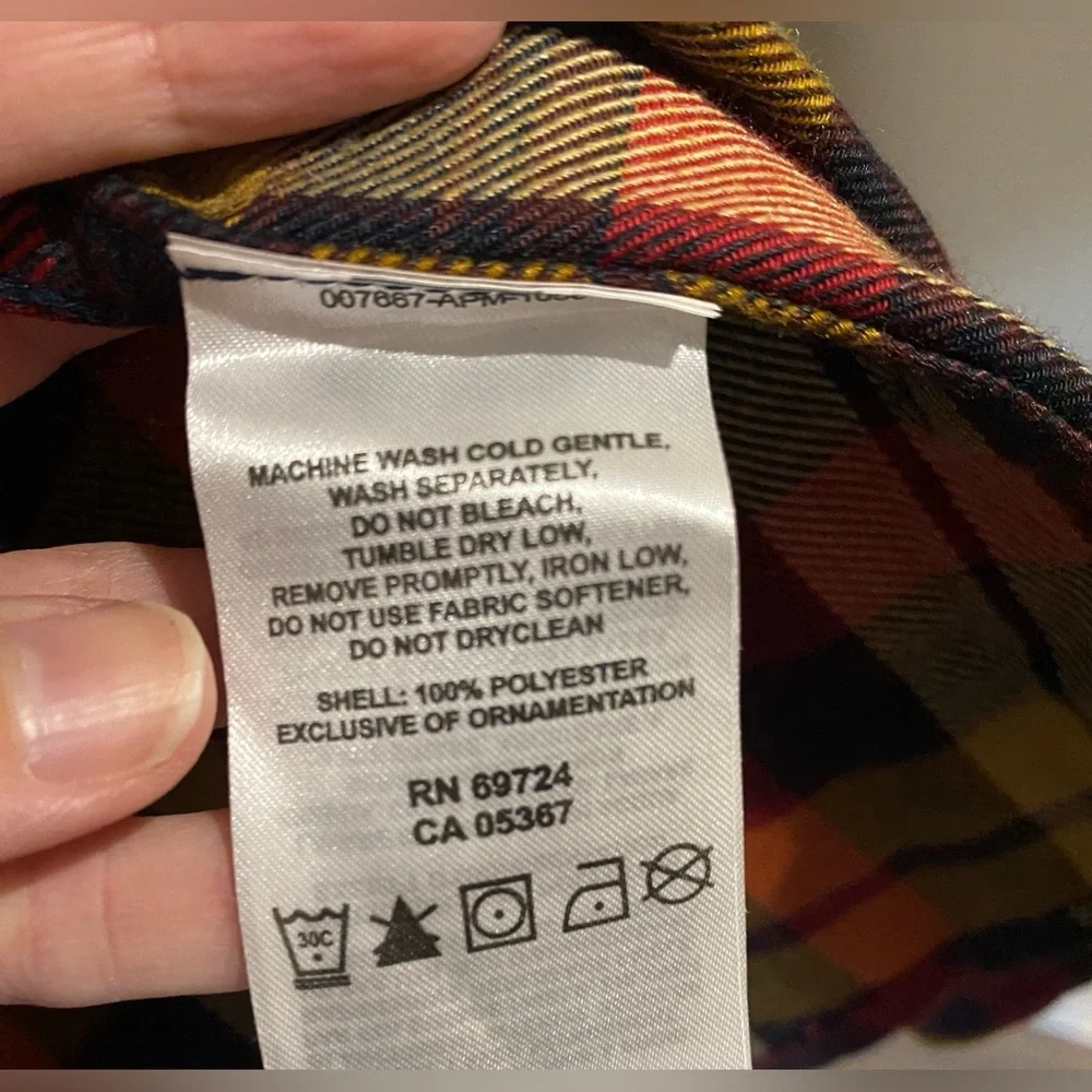 Mountain Hard Wear plaid flannel button-down long sleeve shirt - Picture 4 of 5